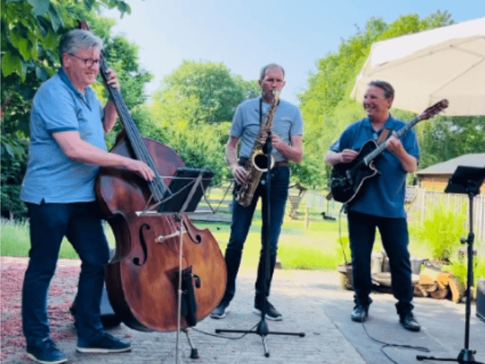 Het Mellow Swing Jazz trio bij CultuurPodium Bovensmilde