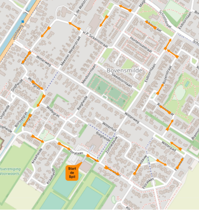 Route Sinterklaasintocht