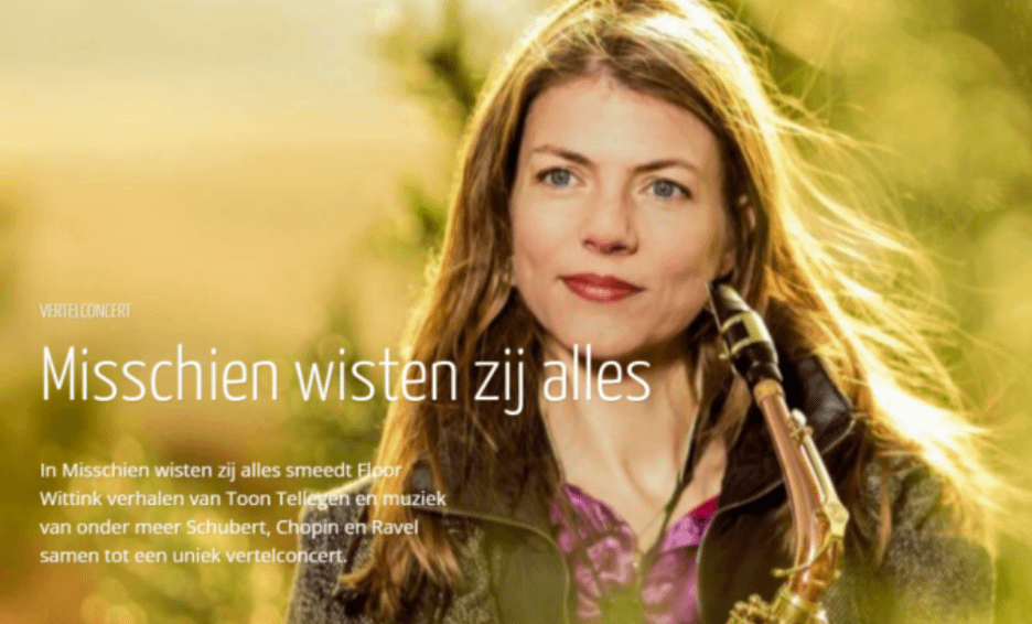 Vertelconcert in de Waterstaatskerk